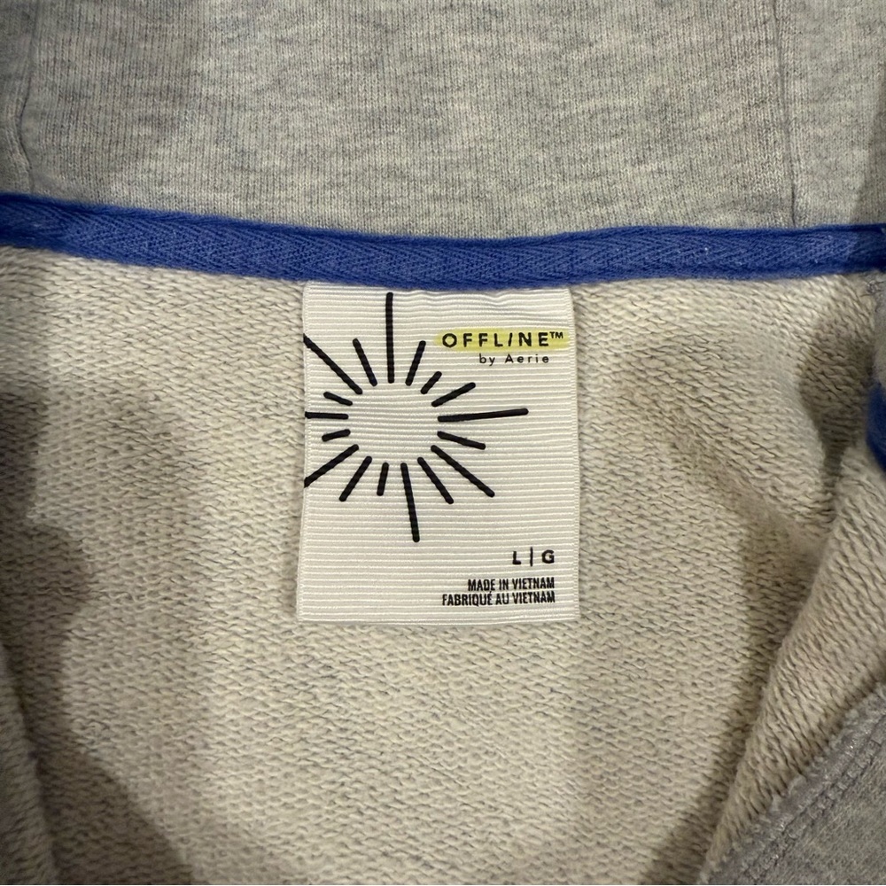 Offline cropped quarter zip - Picture 2 of 2
